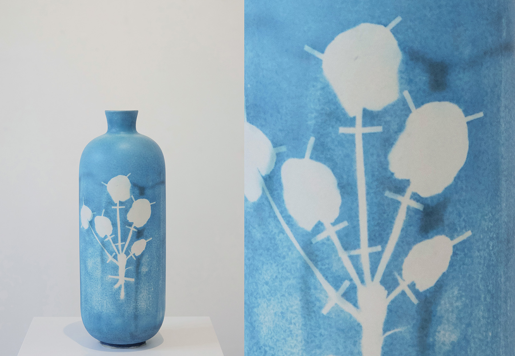 Atlas Gallery Glithero Vessel Vase Cyanotype Photography