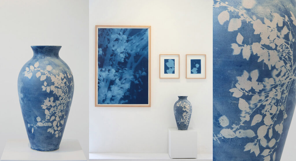 Atlas Gallery Glithero Vessel Vase Cyanotype Photography